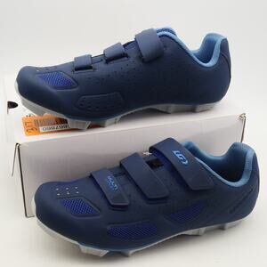 NEW Louis Graneau Women's 11.5 Multi Air Flex Cycling Shoes Blue Dark Night